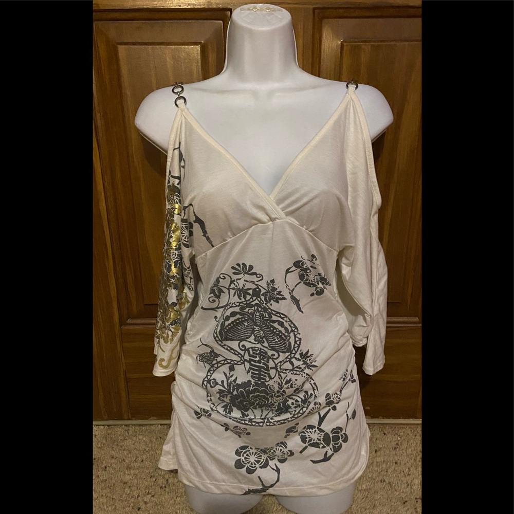 Like an angel top white size MP